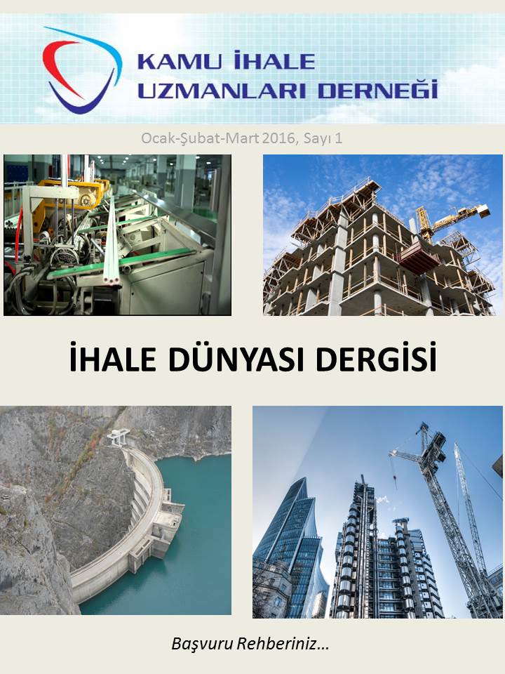 KAMU HALE DNYASI DERGMZ 2016 DA YAYIMINA BALAYACAKTIR